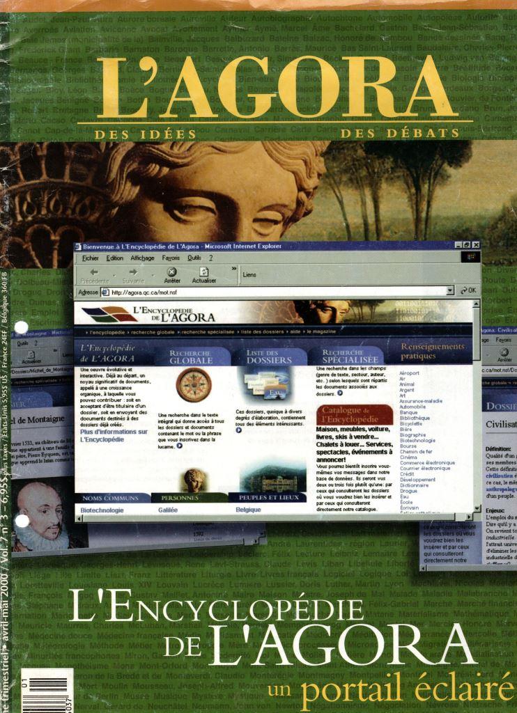 AGORA VII.3 : L’Encyclopédie de l’Agora, un portail éclairé (2000)