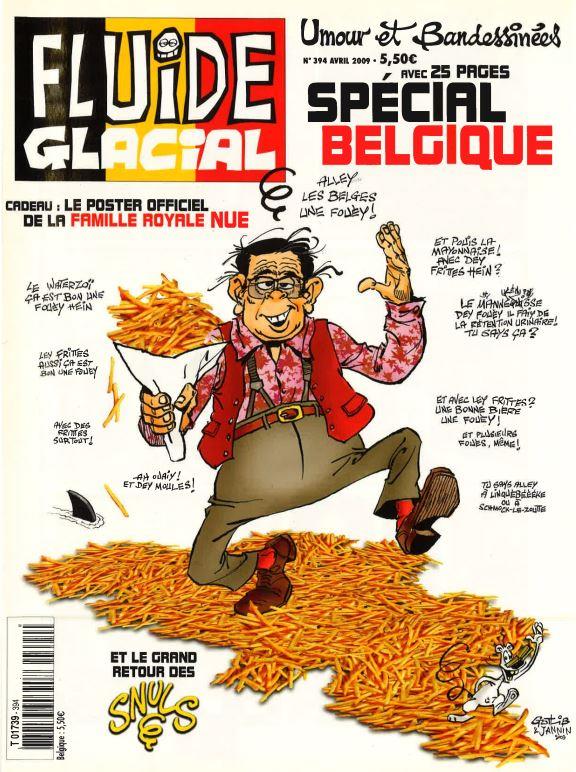FLUIDE GLACIAL n° 394 : Spécial Belgique (avril 2009)