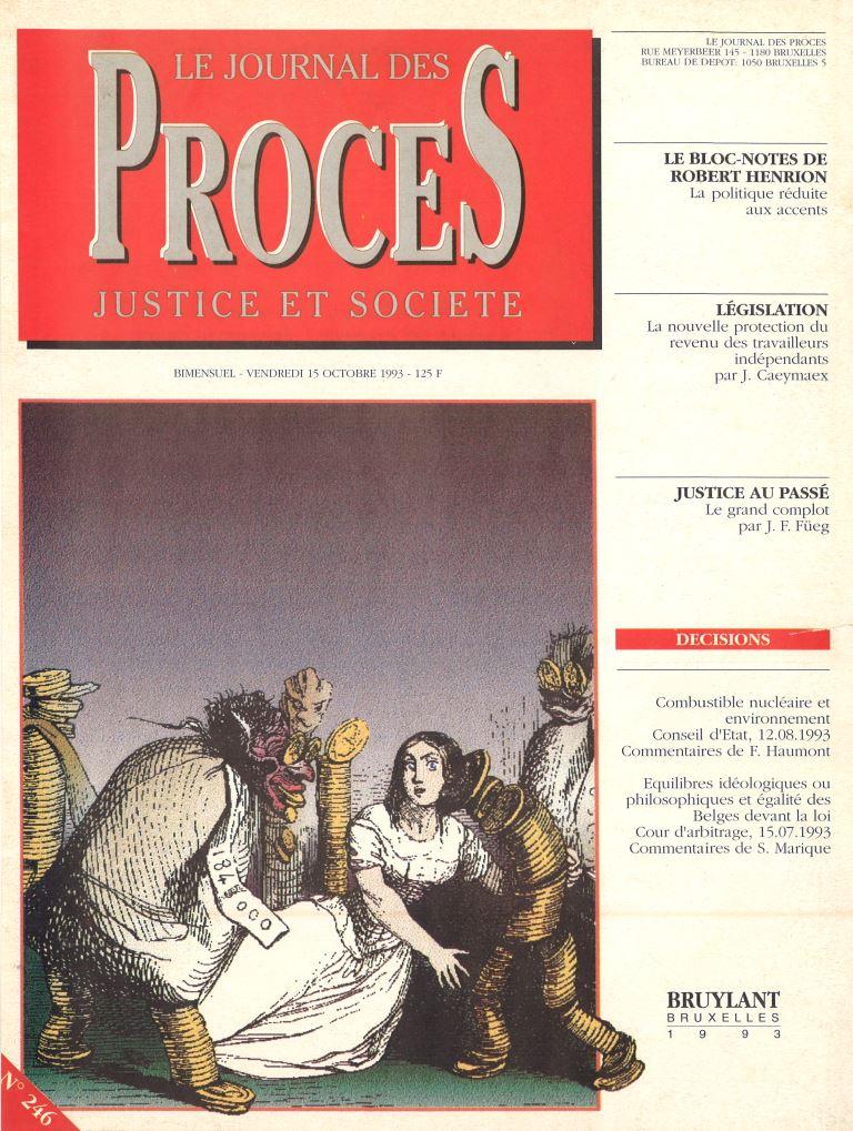 Journal des procès n°246 (15 octobre 1993)