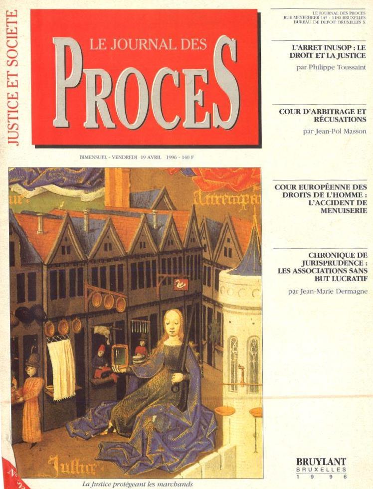 Journal des procès n°303 (19 avril 1996)